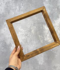 قاب چوبی 25*25
