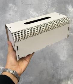 جعبه دستمال کاغذی MDF